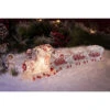 10.75" Clear And Red LED Lighted Glitter Train Set Glass Tabletop Decor 2 10.75" Clear And Red LED Lighted Glitter Train Set Glass Tabletop Decor -Christmas Decoration Store dice 10851 27137.1588406040