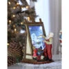 Set Of 2 Brown And Red Contemporary Santa Easel LED Lighted Tabletop Decor 10.5" -Christmas Decoration Store dice 99178 58757.1587645155