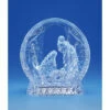 Set Of 2 Clear Contemporary Nativity Half Dome LED Lighted Tabletop Decor 7.75" -Christmas Decoration Store dice 99280 47163.1587644200