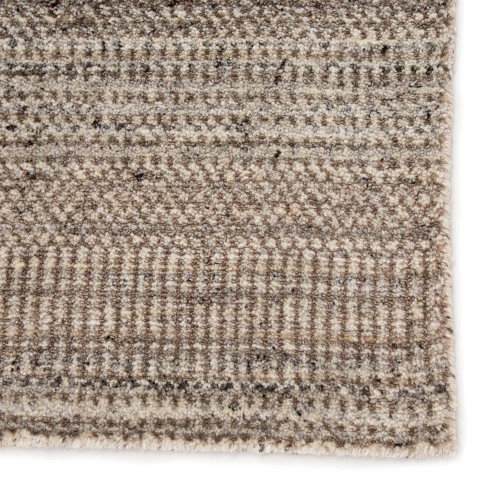 Christmas Central 8' X 10' Gray And Tan Brown Hand Woven Rectangular Area Throw Rug 6 Christmas Central 8' X 10' Gray And Tan Brown Hand Woven Rectangular Area Throw Rug - Image 4