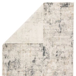 Christmas Central 8.8' X 11.75' Ivory And Gray Abstract Rectangular Area Throw Rug -Christmas Decoration Store djri rug142979 3 33809.1587644951