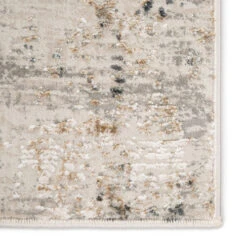 Christmas Central 8.8' X 11.75' Ivory And Gray Abstract Rectangular Area Throw Rug -Christmas Decoration Store djri rug142979 4 12906.1587644951