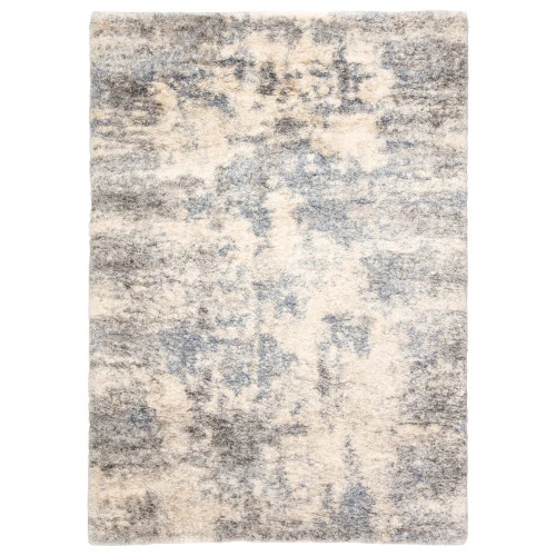 Christmas Central 5.25' X 7.5' Gray And Blue Distressed Rectangular Area Throw Rug 3 Christmas Central 5.25' X 7.5' Gray And Blue Distressed Rectangular Area Throw Rug