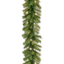 9' X 10 B And O Pre-Lit Norwood Fir Artificial Christmas Garland – Warm White LED Lights -Christmas Decoration Store dnat20nf3 308 9a b 56022.1664989117