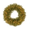 30" Pre-Lit Norwood Fir Artificial Christmas Wreath – Clear Lights -Christmas Decoration Store dnat4 06723.1588370684