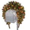Christmas Central 36" Pre-lit Crestwood Spruce Mailbox Cover With Silver Bristle, Warm White LED Lights 2 Christmas Central 36" Pre-lit Crestwood Spruce Mailbox Cover With Silver Bristle, Warm White LED Lights -Christmas Decoration Store dnat cw7 300 3m b1 29162.1671613404