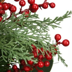 Christmas Central 9' X 14" Pre-Lit Pine Cones And Berry Embellished Artificial Christmas Garland - Clear Lights 7 Christmas Central 9' X 14" Pre-Lit Pine Cones And Berry Embellished Artificial Christmas Garland - Clear Lights -Christmas Decoration Store dnat dc13 310 9c 3 77907.1587645162