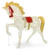 51" Pre-Lit Standing Carnival Horse Christmas Decoration - LED Lights 1 51" Pre-Lit Standing Carnival Horse Christmas Decoration - LED Lights -Christmas Decoration Store dnat df 160006l 76653.1587645164