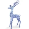 Christmas Central 60" Blue Pre-Lit LED Standing Reindeer Christmas Outdoor Decoration - White Lights 1 Christmas Central 60" Blue Pre-Lit LED Standing Reindeer Christmas Outdoor Decoration - White Lights -Christmas Decoration Store dnat df 210001c 86161.1587645162