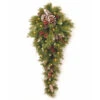 Christmas Central 36" Pre-Lit Frosted Berry Artificial Christmas Teardrop Swag, LED Lights -Christmas Decoration Store dnat frb 3tdl b1 76564.1665519666