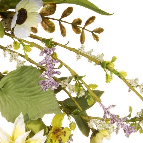 Garden Accents Yellow Daisy Wreath – 20-Inch 7 Garden Accents Yellow Daisy Wreath – 20-Inch - Image 5