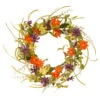 Garden Accents Multi-Color Floral Daisy Wreath - 22-Inch, -Christmas Decoration Store dnat gaf30 22wm 1 02680.1631810850
