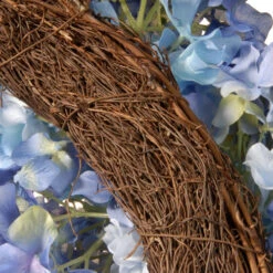 Hydrangea Flower Garden Accents Artificial Wreath - 25-Inch 9 Hydrangea Flower Garden Accents Artificial Wreath - 25-Inch -Christmas Decoration Store dnat gah30 25wb 4 33378.1646701635