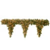 Christmas Central 6' Pre-Lit Bristle Pine Artificial Christmas Garland, Clear Lights -Christmas Decoration Store dnat gb1 300 6t 1 1 62413.1664724870