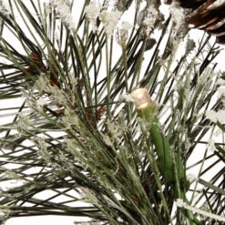 36" Glittery Bristle Pine Battery Operated Artificial Christmas Mailbox Swag - Warm White LED Lights 7 36" Glittery Bristle Pine Battery Operated Artificial Christmas Mailbox Swag - Warm White LED Lights -Christmas Decoration Store dnat gb3 300 3mb b1 3 92144.1587645164