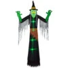 12' Green And Black Spooky Witch Inflatable Outdoor Halloween Decor 1 12' Green And Black Spooky Witch Inflatable Outdoor Halloween Decor -Christmas Decoration Store dnat ge9 74981 1 1 67296.1587645158