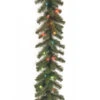 Christmas Central 9' X 10” Pre-Lit Kincaid Spruce Artificial Christmas Garland, Multicolor Lights -Christmas Decoration Store dnat kcdr 9brlo 1 1 89788.1670489770