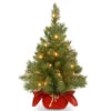 Christmas Central 2’ Pre-lit Potted Majestic Fir Tree Artificial Christmas Tree, White Lights 2 Christmas Central 2’ Pre-lit Potted Majestic Fir Tree Artificial Christmas Tree, White Lights -Christmas Decoration Store dnat mj3 24bglo 1 01 95727.1631812948