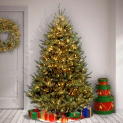 Christmas Central 9’ Pre-Lit Medium Natural Fraser Fir Artificial Christmas Tree, White Lights 7 Christmas Central 9’ Pre-Lit Medium Natural Fraser Fir Artificial Christmas Tree, White Lights -Christmas Decoration Store dnat naffmh1 90lo s2 3 19057.1670489774
