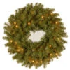 Christmas Central Pre-Lit Norwood Fir Artificial Christmas Wreath, 24-Inch, Clear Lights 2 Christmas Central Pre-Lit Norwood Fir Artificial Christmas Wreath, 24-Inch, Clear Lights -Christmas Decoration Store dnat nf 24wlo 1 1 31065.1638203361