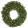 Christmas Central Pre-Lit Norwood Fir Artificial Christmas Wreath, 36-Inch, Clear Lights -Christmas Decoration Store dnat nf 36wlo 1 1 22651.1696090147