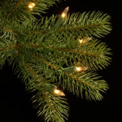 Christmas Central 6' Pre-Lit Downswept Douglas Fir Teardrop Artificial Christmas Garland, Clear Lights -Christmas Decoration Store dnat pedd4 300 6t 1 3 69895.1664552535