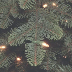 Christmas Central 7.5’ Pre-Lit Blue Mountain Noble Spruce Artificial Christmas Tree, Clear Lights -Christmas Decoration Store dnat pembs3 300 75 3 56452.1631812655