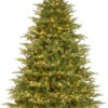 Christmas Central 9’ Pre-Lit Medium Nordic Spruce Artificial Christmas Tree, White Lights -Christmas Decoration Store dnat pens1 307 90 13641.1665346760