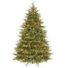 Christmas Central 7.5’ Pre-Lit Nordic Spruce Medium Artificial Christmas Tree, Multicolor LED Lights -Christmas Decoration Store dnat pens4 d07 75 1 38897.1587645156