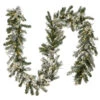 Christmas Central 9' X 12" Pre-Lit Snowy Artificial Christmas Garland - Multicolor LED Lights 1 Christmas Central 9' X 12" Pre-Lit Snowy Artificial Christmas Garland - Multicolor LED Lights -Christmas Decoration Store dnat pesl3 315dk 9b 1 72074.1587645158