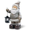 15.5" Gray And White Santa With Candle Holder Christmas Tabletop Decor 2 15.5" Gray And White Santa With Candle Holder Christmas Tabletop Decor -Christmas Decoration Store dnat pg11 20083 67694.1587645158