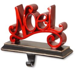 Christmas Central 9" "Noel" Lettered Christmas Stocking Holder