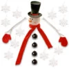 Christmas Central 21-Piece Snowman Tree Topper And Ornaments Christmas Tree Decorating Kit