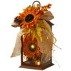 Christmas Central 12" LED Lighted Fall Harvest Sunflower Lantern -Christmas Decoration Store dnat rah sk2533a 1 1 67977.1587645146