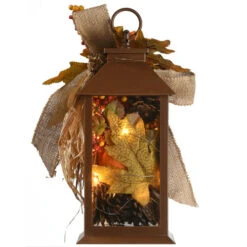 Christmas Central 12" LED Lighted Fall Harvest Sunflower Lantern -Christmas Decoration Store dnat rah sk2533a 1 3 65108.1634038259