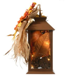 Christmas Central 12" LED Lighted Fall Harvest Sunflower Lantern -Christmas Decoration Store dnat rah sk2533a 1 4 43301.1634038259