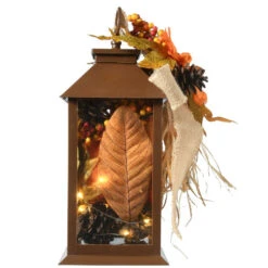 Christmas Central 12" LED Lighted Fall Harvest Sunflower Lantern -Christmas Decoration Store dnat rah sk2533a 1 5 38183.1634038259