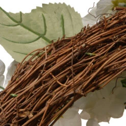 32" Cream Hydrangea Wreath -Christmas Decoration Store dnat ras sn191418 c1 3 20483.1631812644