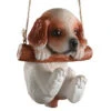 5" Brown And White Swinging Spaniel Puppy Decor -Christmas Decoration Store dnat ras zhs10403 1 1 63026.1587644856