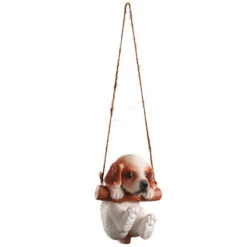 5" Brown And White Swinging Spaniel Puppy Decor 7 5" Brown And White Swinging Spaniel Puppy Decor -Christmas Decoration Store dnat ras zhs10403 1 3 95339.1587644856