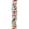 Christmas Central 9' X 12" Pre-Lit Snowy Bristle Pine Artificial Christmas Garland, Clear Lights -Christmas Decoration Store dnat snp7 308 9b 1 1 90384.1670489787