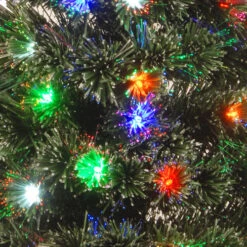 Christmas Central 3' Pre-lit Potted Fiber Optic Medium Artificial Christmas Tree, Multicolor Lights 5 Christmas Central 3' Pre-lit Potted Fiber Optic Medium Artificial Christmas Tree, Multicolor Lights -Christmas Decoration Store dnat szex7 158l 36 2 75862.1587645142