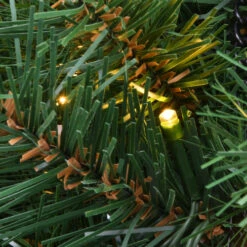 Christmas Central 20" Pre-Lit Battery-Operated Tiffany Fir Artificial Christmas Hanging Basket - Warm White LED Lights 8 Christmas Central 20" Pre-Lit Battery-Operated Tiffany Fir Artificial Christmas Hanging Basket - Warm White LED Lights -Christmas Decoration Store dnat tf 300 20hb 1 3 80999.1661886483