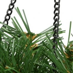 Christmas Central 20" Pre-Lit Battery-Operated Tiffany Fir Artificial Christmas Hanging Basket - Warm White LED Lights 9 Christmas Central 20" Pre-Lit Battery-Operated Tiffany Fir Artificial Christmas Hanging Basket - Warm White LED Lights -Christmas Decoration Store dnat tf 300 20hb 1 4 28260.1661886483