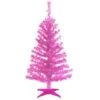 Christmas Central 3' Pink Tinsel Artificial Christmas Tree, Unlit -Christmas Decoration Store dnat tt33 706 30 1 1 70667.1587644855