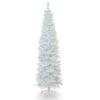 Christmas Central 7' Pencil White Iridescent Tinsel Artificial Christmas Tree, Unlit 1 Christmas Central 7' Pencil White Iridescent Tinsel Artificial Christmas Tree, Unlit -Christmas Decoration Store dnat tt33 713 70 05999.1587644856