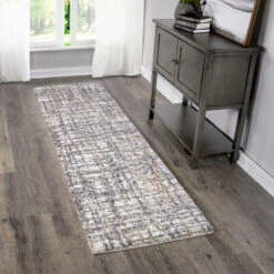 9' X 13' Brown And Beige Abstract Rectangular Area Rug -Christmas Decoration Store dorian20ja01202x8 2 58006.1664639369