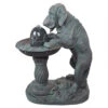 26.5" Dog Standing Drinking From Sculptural Fountain 1 26.5" Dog Standing Drinking From Sculptural Fountain -Christmas Decoration Store dotsc20ss10795 53362.1588362665