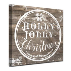 Brown And White Christmas Holly Jolly Wrapped Square Wall Art Decor 30" X 30" 7 Brown And White Christmas Holly Jolly Wrapped Square Wall Art Decor 30" X 30" -Christmas Decoration Store drhan vmtq145 gwc3030 3 89354.1588393419
