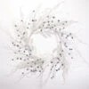 Melrose White Glittered Leaf And Needle Artificial Christmas Wreath - 29-Inch, Unlit - 31754362 -Christmas Decoration Store dsvdassht0rm4scfk6g5l3qxhwhyuiii 56549.1588362613